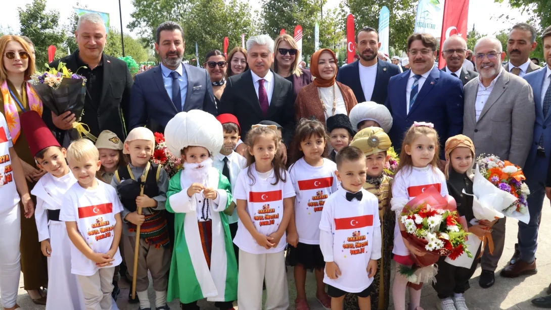 "Okul Öncesi Şenliği" Yoğun Katılımla Serdivan Millet Bahçesinde Gerçekleştirildi !