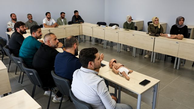 SASKİ’de kurum içi ilk yardım eğitimi
