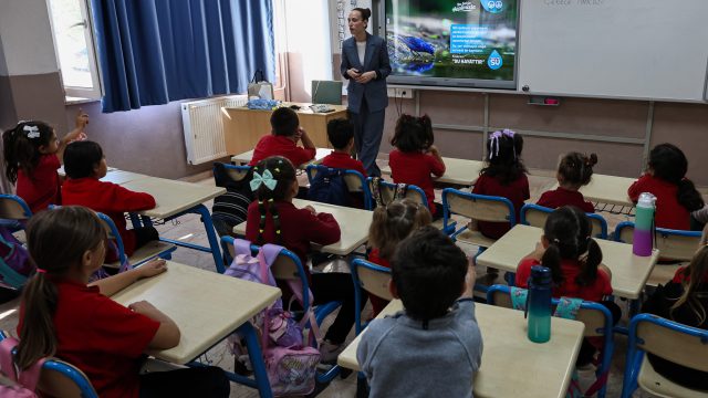 Minikler Su Müfettişi eğitimleri ile tasarruf konusunda örnek oluyor