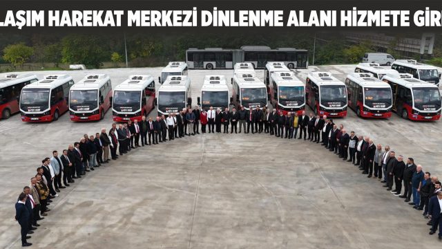 ŞOFÖRLERİN MOLA ALANI TAMAMLANDI