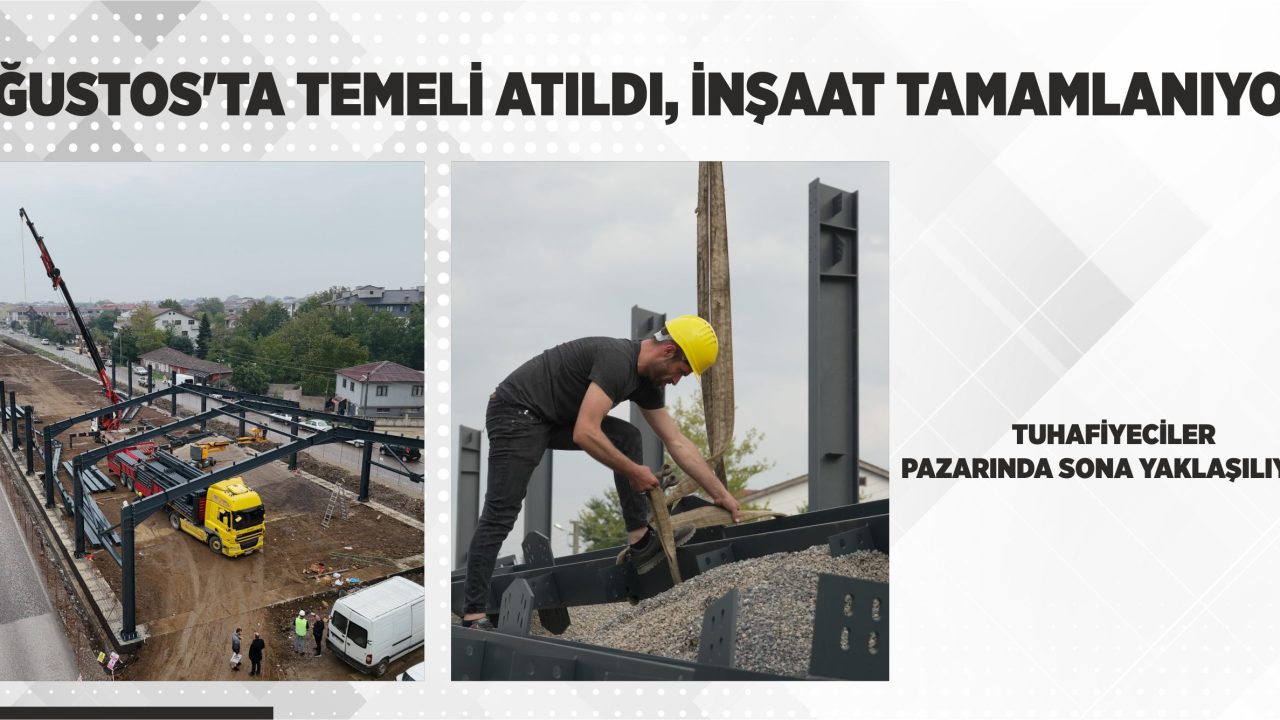 3 BİN 900 METREKARE İNŞAAT ALANINDA ÇALIŞMALAR SÜRÜYOR