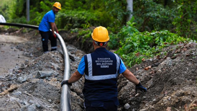 Yanık Mahallesi’nin içme suyu hattı 12 bin metrelik projeyle yenileniyor
