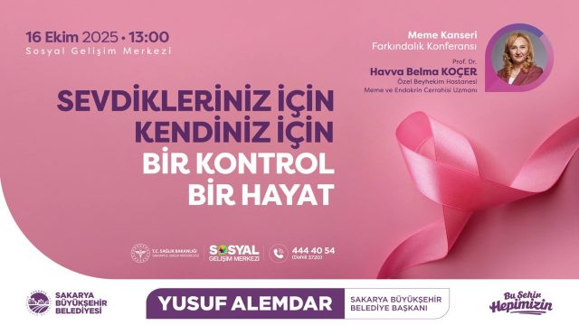 Bir kontrol, bir hayat: Meme kanserine karşı farkındalık buluşması SGM’de