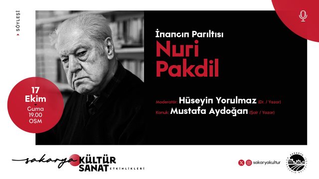 Nuri Pakdil’in fikri mirası OSM’de konuşulacak