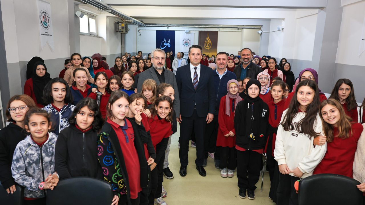 SASKİ Genel Müdürü öğrencilerle buluştu: Tasarrufun önemini anlattı