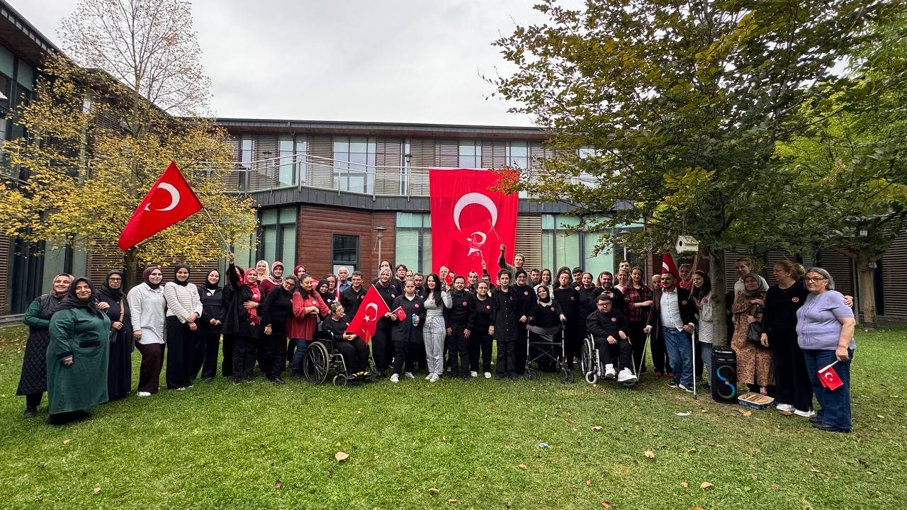 SGM’de özel bireylerin Cumhuriyet coşkusu