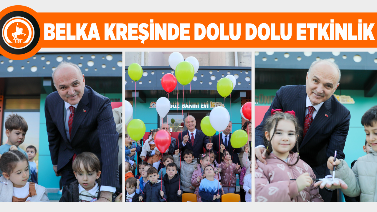 BELKA KREŞİNDE DOLU DOLU ETKİNLİK
