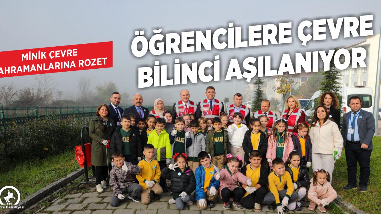 “TEMİZ ŞEHİR DÜZCE” KAMPANYASI OKUL BULUŞMALARIYLA SÜRÜYOR