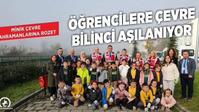 “TEMİZ ŞEHİR DÜZCE” KAMPANYASI OKUL BULUŞMALARIYLA SÜRÜYOR