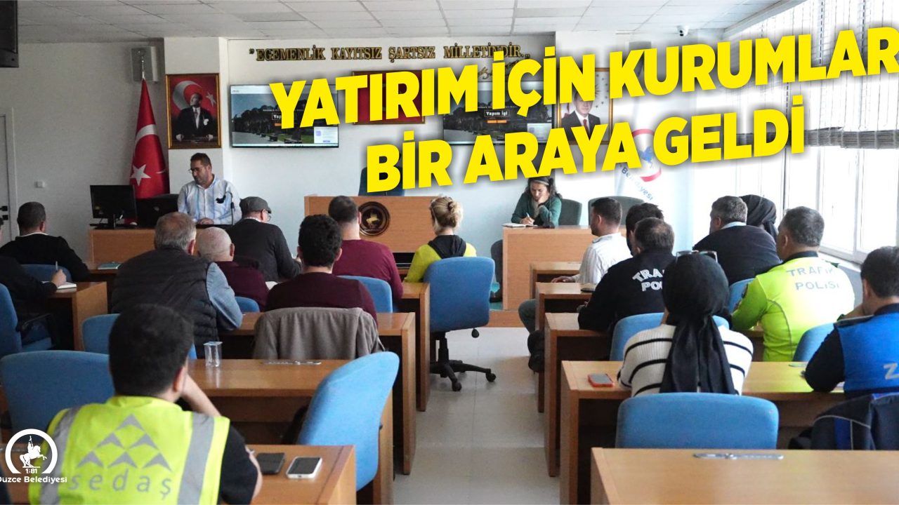 İÇME SUYU ÇALIŞMALARI KURUMLARIN İŞ BİRLİĞİ İLE YÜRÜYECEK