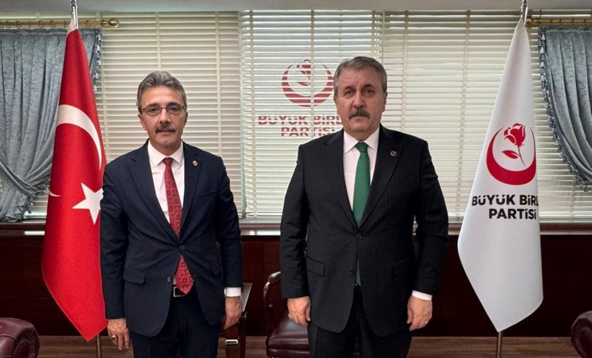 BAŞKAN ŞENOL DİNÇ GENEL BAŞKAN DESTİCİ’Yİ ZİYARET ETTİ