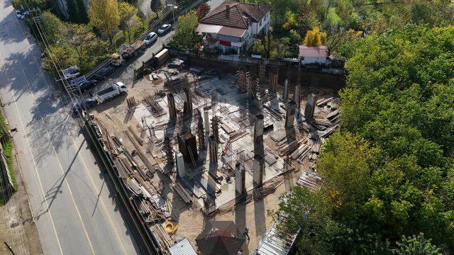 Karapürçek’in sosyal yaşamına değer katacak proje hızla yükseliyor
