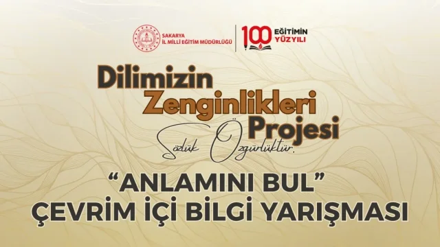 "ANLAMINI BUL" ÇEVRİM İÇİ BİLGİ YARIŞMASI SONUÇLARI AÇIKLANDI