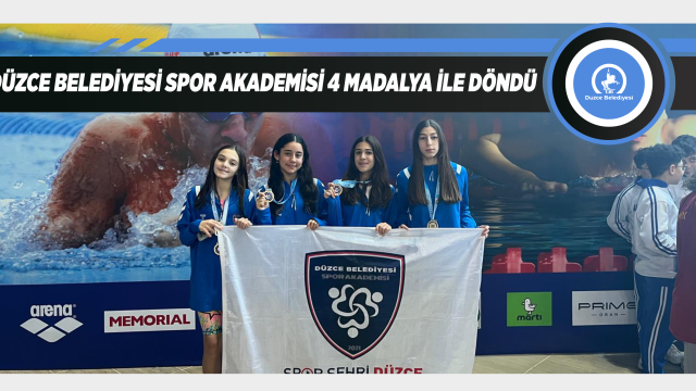 DÜZCELİ 4 SPORCU YÜZME TÜRKİYE FİNALLERİNDE MÜCADELE ETTİ