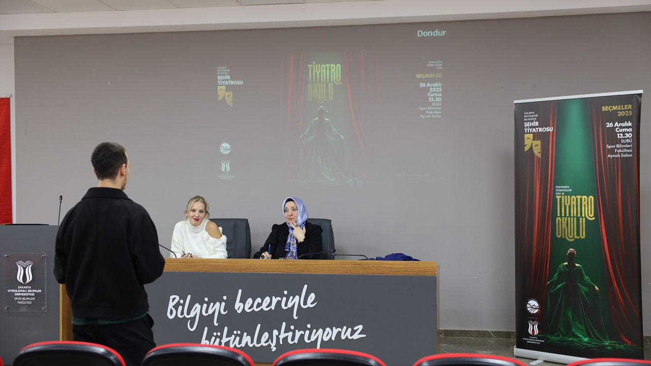 ‘Genç Sahne Tiyatro Okulu’ seçmeleri yoğun katılımla gerçekleşti