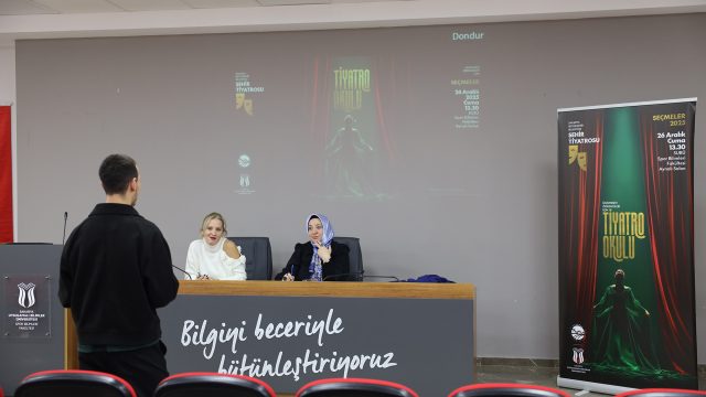 ‘Genç Sahne Tiyatro Okulu’ seçmeleri yoğun katılımla gerçekleşti