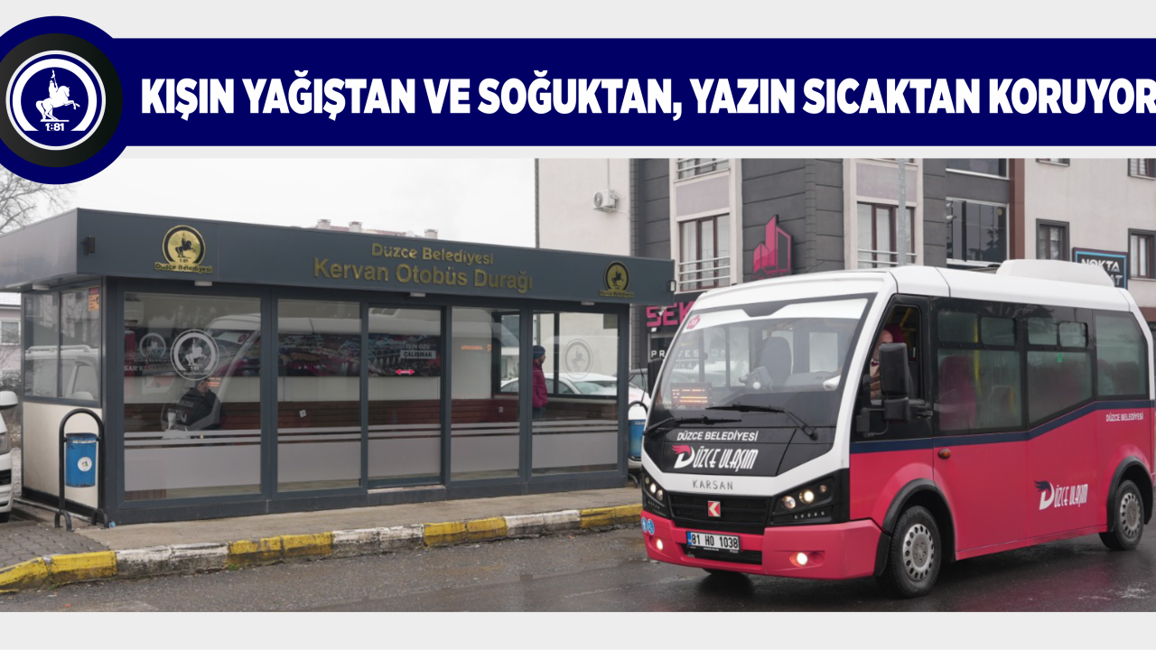 KIŞIN YAĞIŞTAN VE SOĞUKTAN, YAZIN SICAKTAN KORUYOR