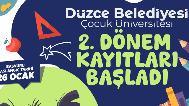 ÇOCUK ÜNİVERSİTESİNDE İKİNCİ DÖNEM