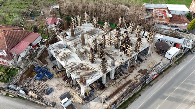 Karapürçek’te sosyal yaşamın merkezi olacak SGM yükseliyor