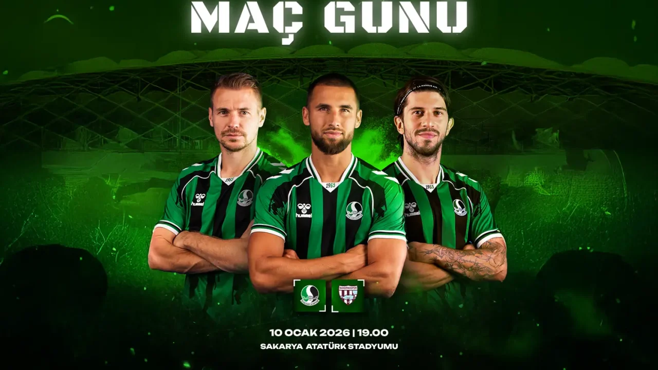 Sakaryaspor’umuz Bandırmaspor’u Ağırlıyor