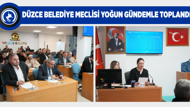 42 GÜNDEM MADDESİ KARARA BAĞLANDI