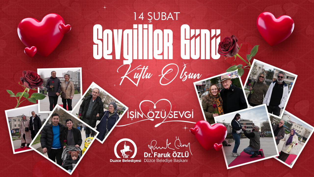 ŞEHRİN KALBİNDE 14 ŞUBAT SÜRPRİZİ