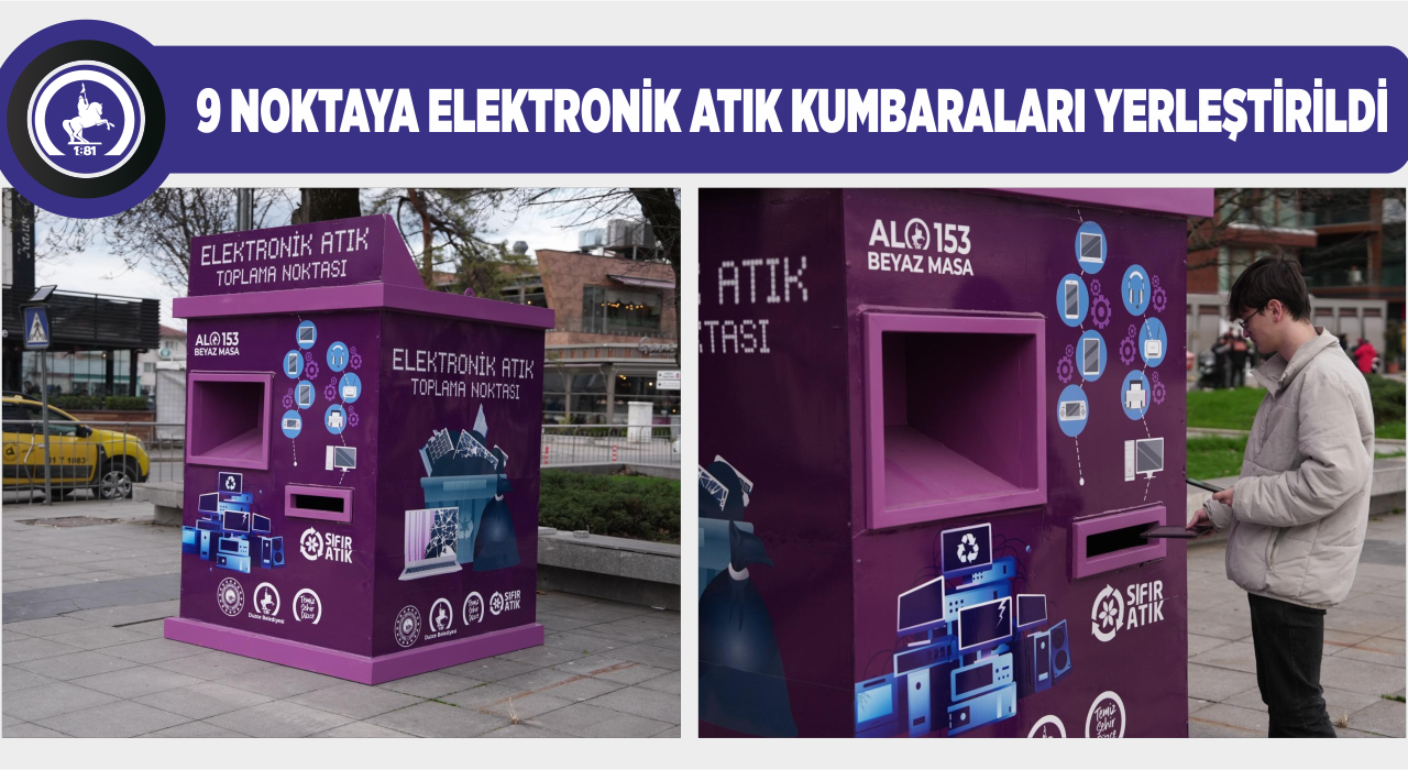 ELEKTRONİK ATIKLAR ÇÖPE DEĞİL, ATIK KUMBARASINA