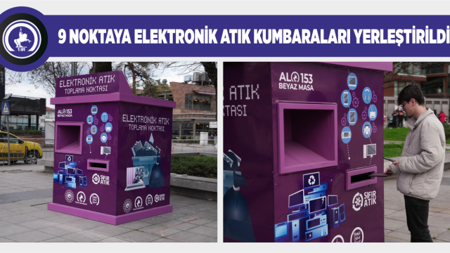 ELEKTRONİK ATIKLAR ÇÖPE DEĞİL, ATIK KUMBARASINA