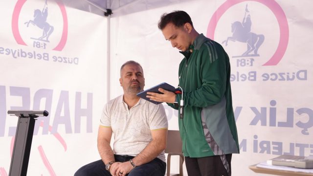 MİLLET BAHÇESİ’NDE ÜCRETSİZ VÜCUT ANALİZİ ÖLÇÜMÜ VE REHBERLİK HİZMETİ