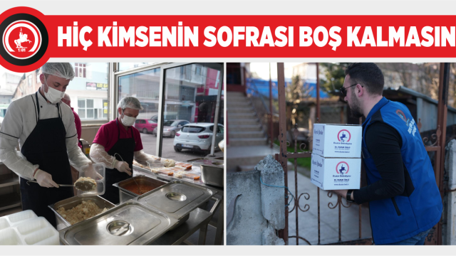 DÜZCE BELEDİYESİ İHTİYAÇ SAHİPLERİNİ UNUTMADI