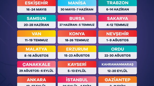 Yusuf Alemdar Kültür Yolu Festivali’nin Sakarya takvimini paylaştı