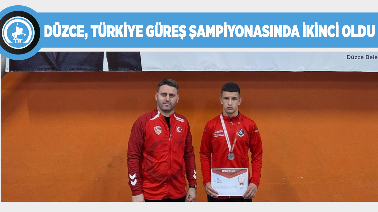 DÜZCELİ ENSAR KOCAELİ’NDEN GÜMÜŞ MADALYA İLE DÖNDÜ