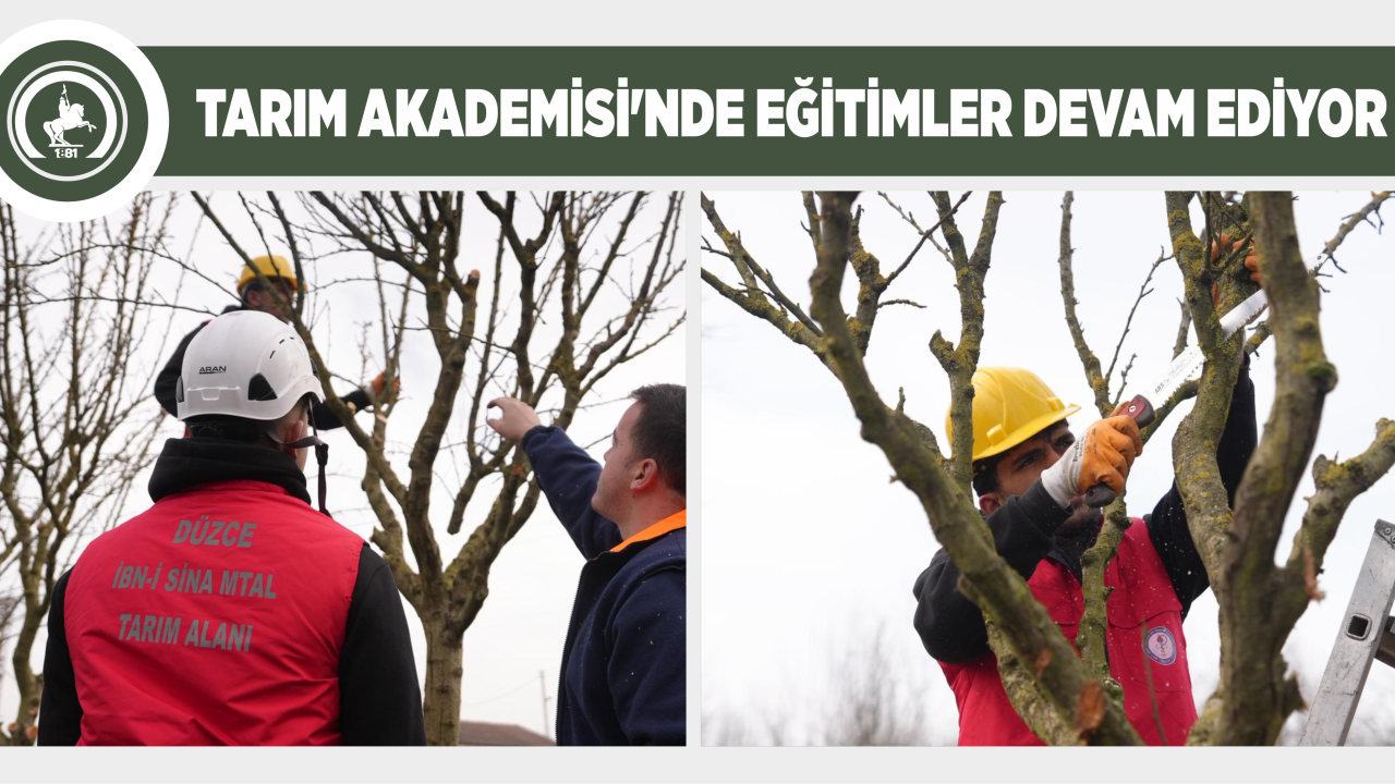TARIM AKADEMİSİ’NDE EĞİTİMLER DEVAM EDİYOR