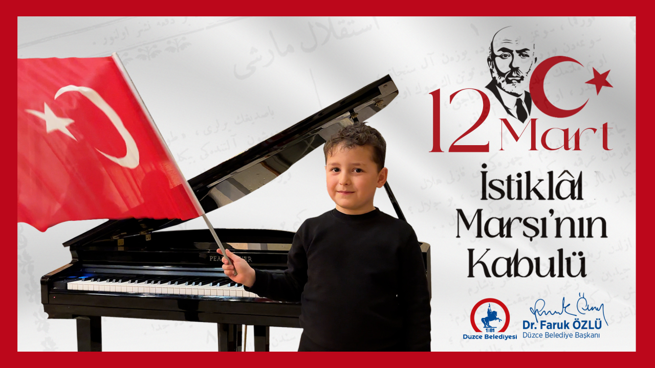 İSTİKLAL MARŞI’NIN YIL DÖNÜMÜNDE DUYGULANDIRAN SÜRPRİZ