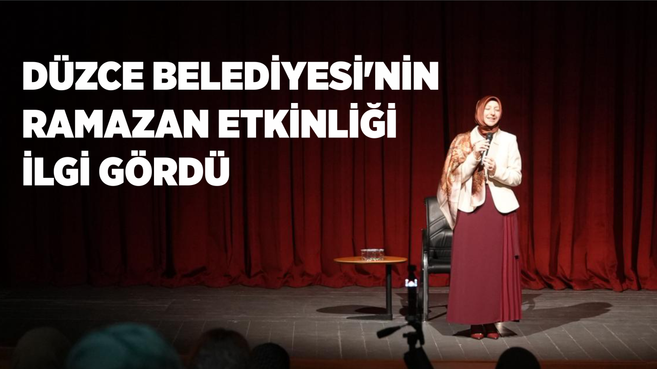 MERVE GÜLCEMAL DÜZCELİ VATANDAŞLARLA BULUŞTU