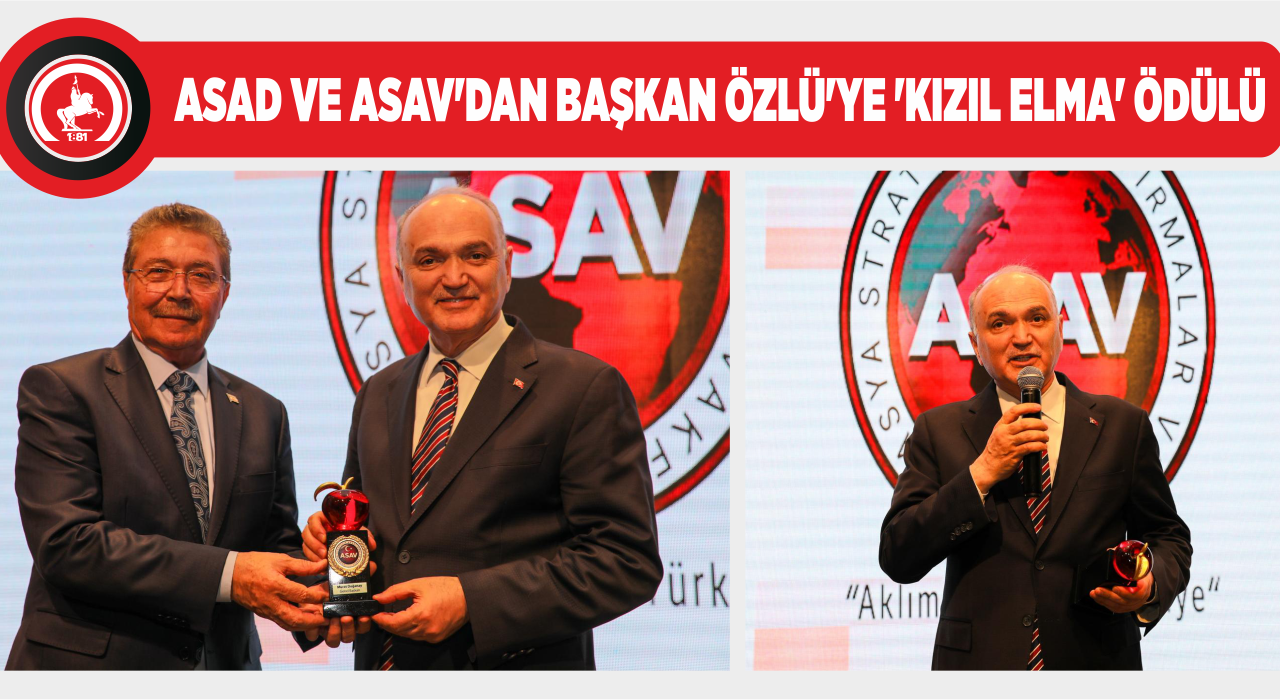 SAVUNMA SANAYİSİNE KATKILARINA ANLAMLI ÖDÜL
