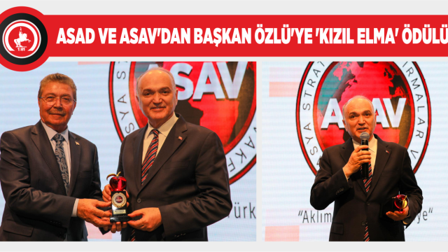 SAVUNMA SANAYİSİNE KATKILARINA ANLAMLI ÖDÜL