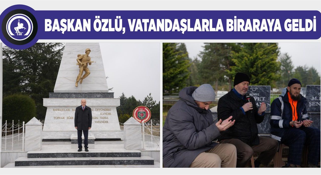 BAYRAM ARİFESİNDE ŞEHİR MEZARLIĞI’NDA KUR’AN TİLAVETİ