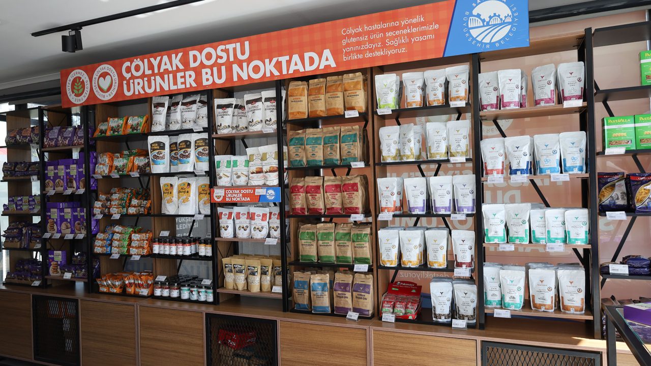 Çölyak hastaları tek noktadan istedikleri ürünlere ulaşabiliyor
