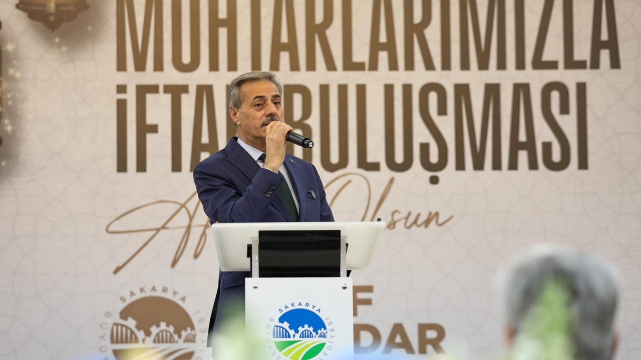 “Daha güzel bir Sakarya için hep birlikte çalışıyoruz”