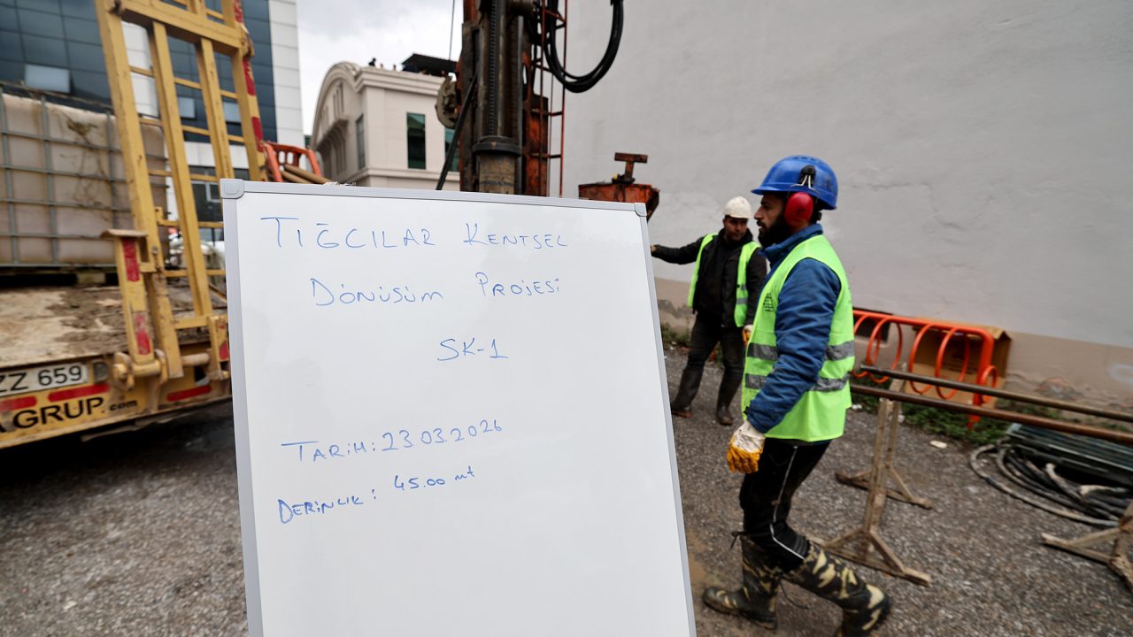 Tığcılar’da kentsel dönüşüm zemin etütü çalışmalarıyla başladı
