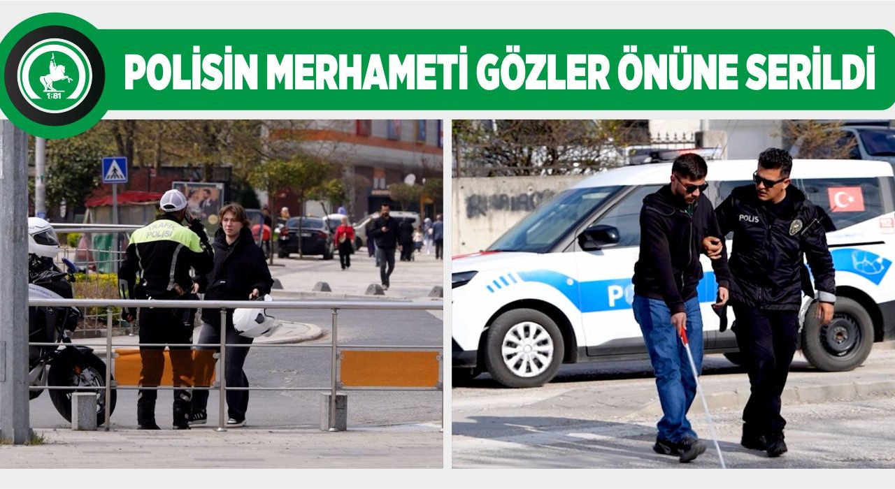 POLİSLERE DUYGULANDIRAN SÜRPRİZ