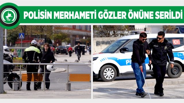 POLİSLERE DUYGULANDIRAN SÜRPRİZ
