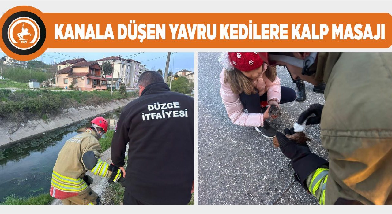 DÜZCE İTFAİYESİ ZAMANINDA YETİŞTİ