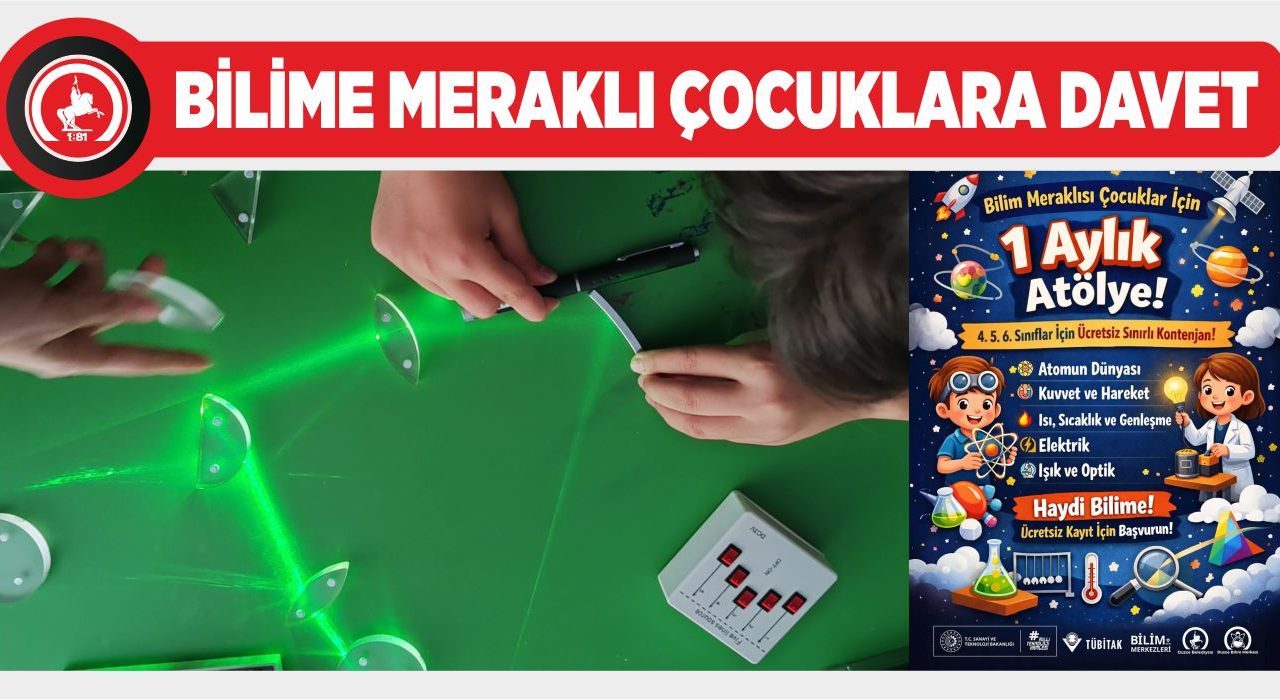 1 AYLIK ÜCRETSİZ FİZİK ATÖLYESİ İÇİN BAŞVURULAR BAŞLADI