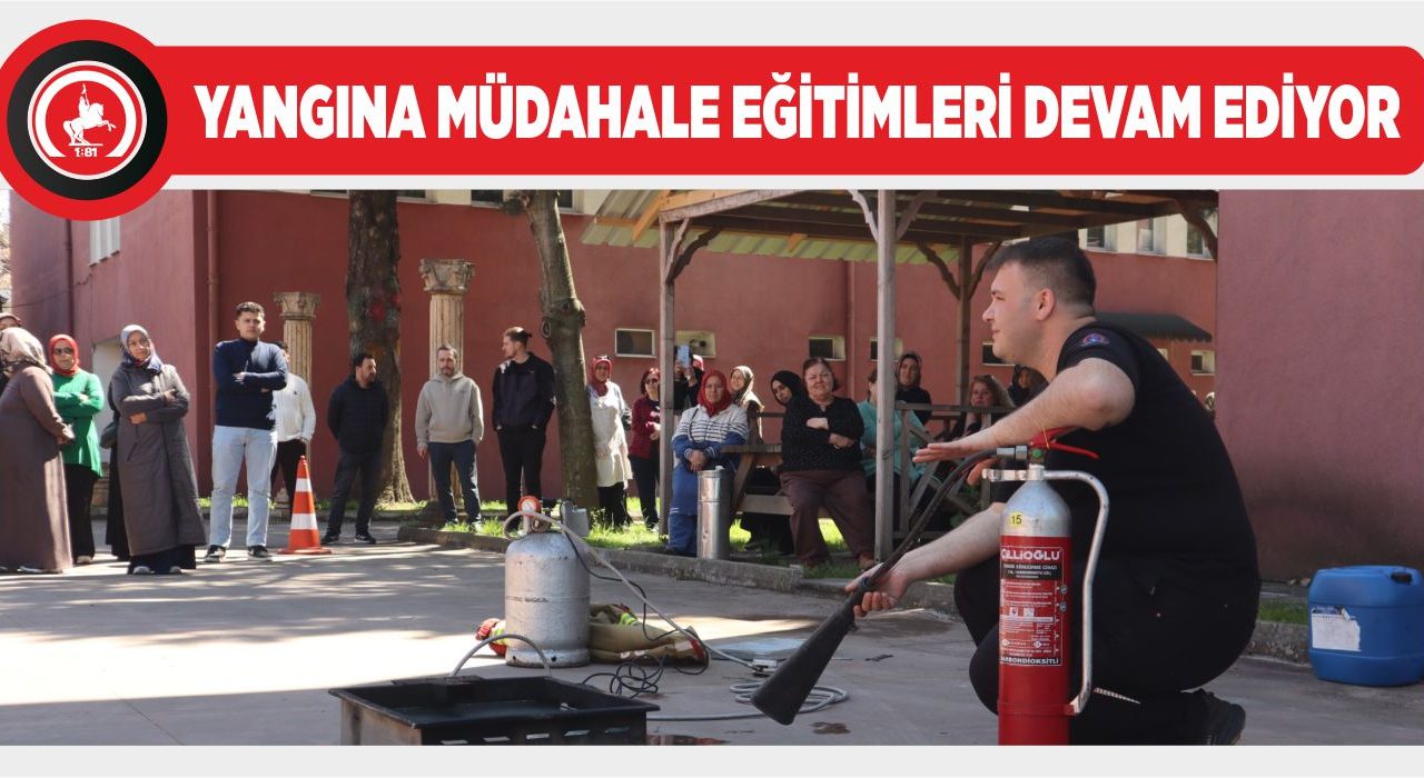 DÜZCE İTFAİYESİ EL SANATLARI MERKEZİNDE