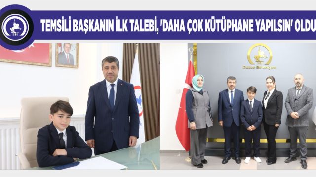 DÜZCE BELEDİYESİ’NDE 23 NİSAN KOLTUK DEĞİŞİMİ