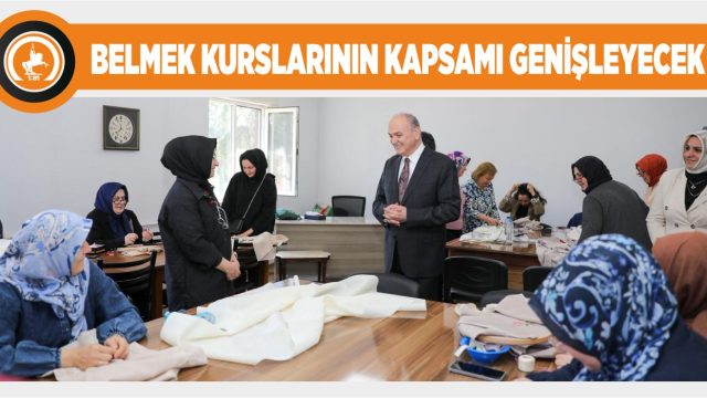 BELMEK’E İLGİ HER GEÇEN GÜN ARTIYOR