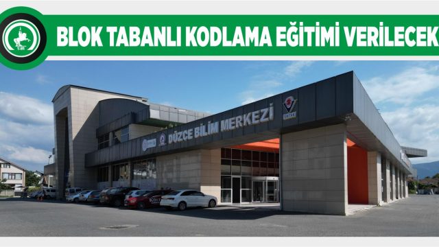 BİLİM MERKEZİ'NDE ‘ROBOTİK KODLAMA’ ATÖLYESİ AÇILIYOR