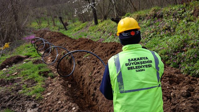 13 kilometrelik içme suyu hattı Hendek Karadere’ye 2060 yılına kadar sorunsuz hizmet edecek